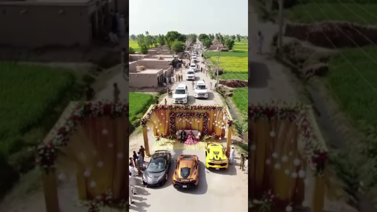 ❣️Pakistani Village Luxury Wedding Convoy❣️