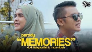 MEMORIES Muslim Version Cover by Dodi Hidayatullah ft. Neng Nada