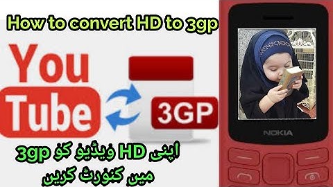 How to convert hd video to 3gp in android || HD video convert to 3gp || #howtomake
