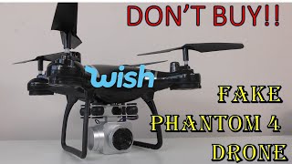 Here's Another Reason Why You SHOULD NOT BUY FROM WISH! A Really CHEAP & BAD Drone From WISH!!!