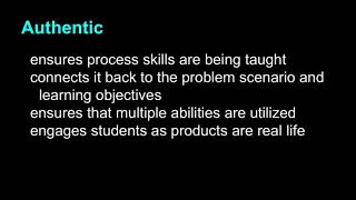 Module 1 STEAM Assessment Overview