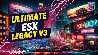 Ultimate FiveM ESX Legacy Server For Sale | Fully Optimized Base | Latest Esx Core