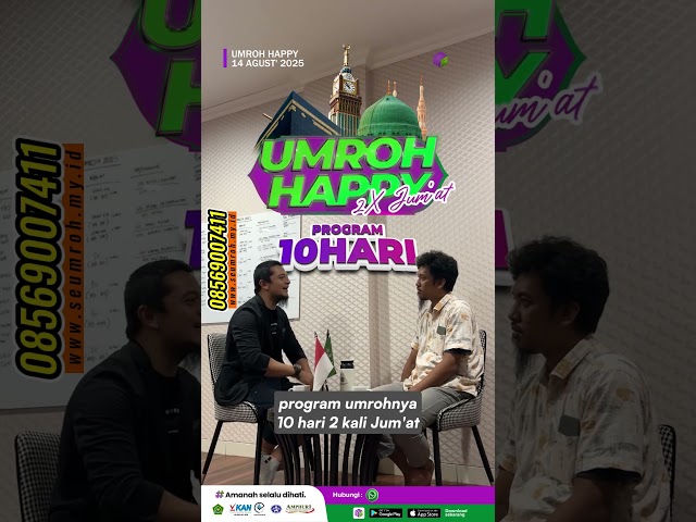 Paket umroh happy #umrohplusthaif #umrohplus #umrohmurah #umrohhemat #umrohakhirtahun #umrohliburan