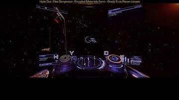 Elite Dangerous - Encoded Materials farm - Science Vessel scanning in non-Anarchy systems