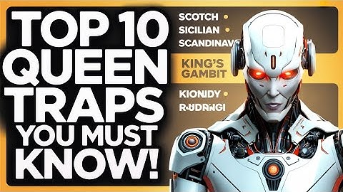 10 Chess Traps That Win Your Opponent’s Queen Instantly! | Genius Tricks for Both Side