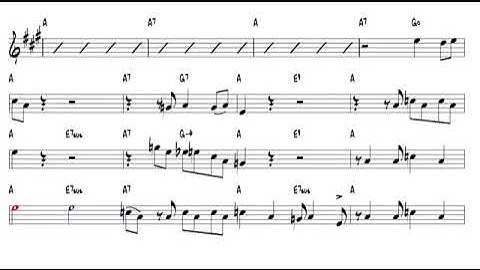 When The Saints Go Marching In Traditional  Tenor Sax Backing Track