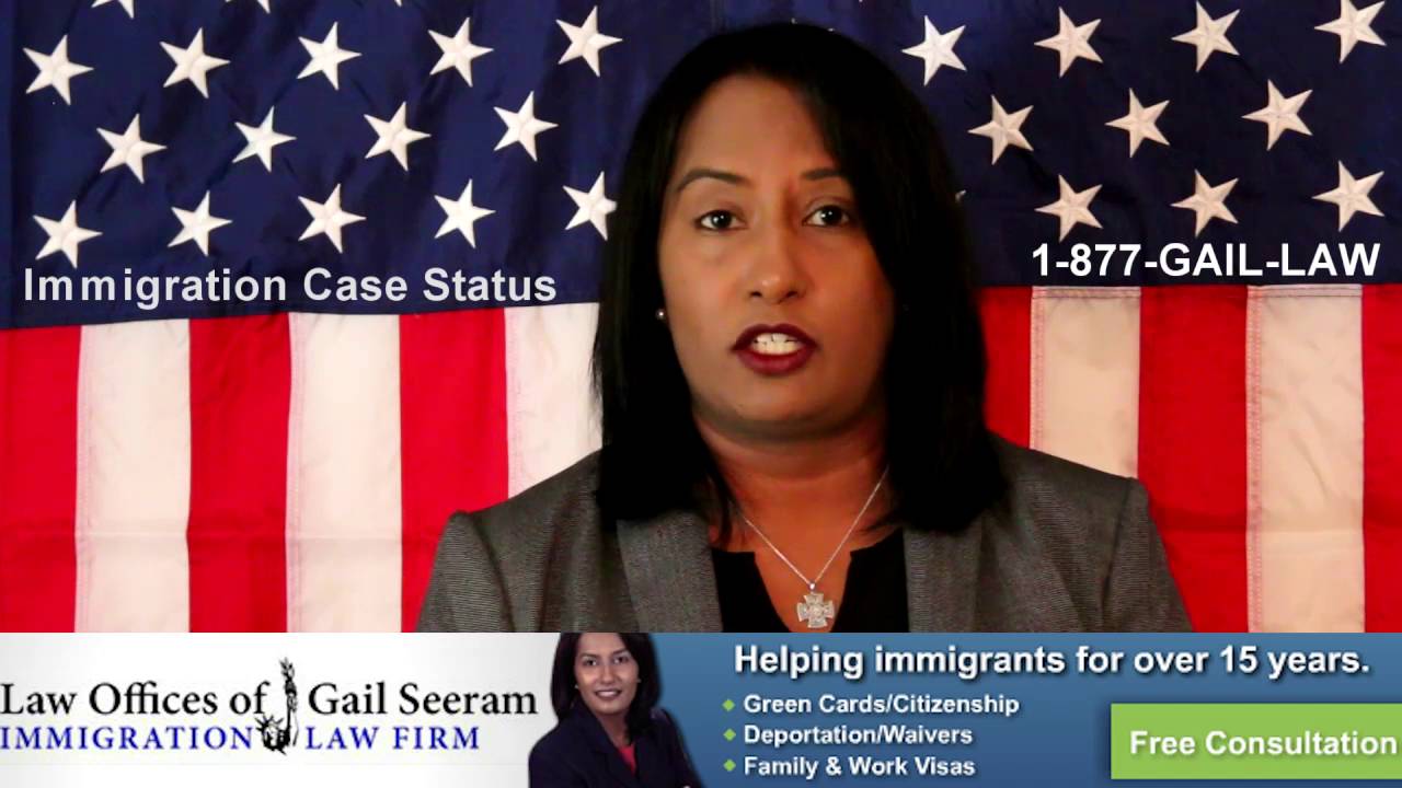 Immigration Case Status Immigration Lawyer Gail Seeram GailLaw YouTube