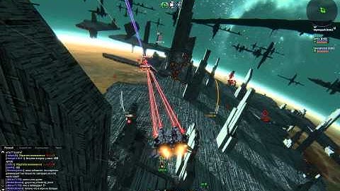 Star Conflict | Wing SQ | ESB vs SRS | 2015.03.14, 6x8