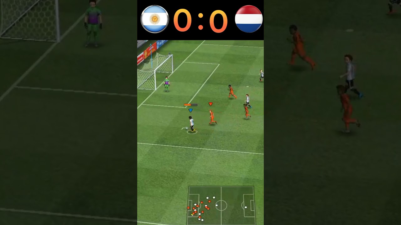 friendly match ARGENTINA vs NETHERLANDS ll pro league soccer ll