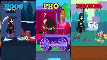 NOOV vs PRO vs HACKER Gameplay Video Death Incoming .