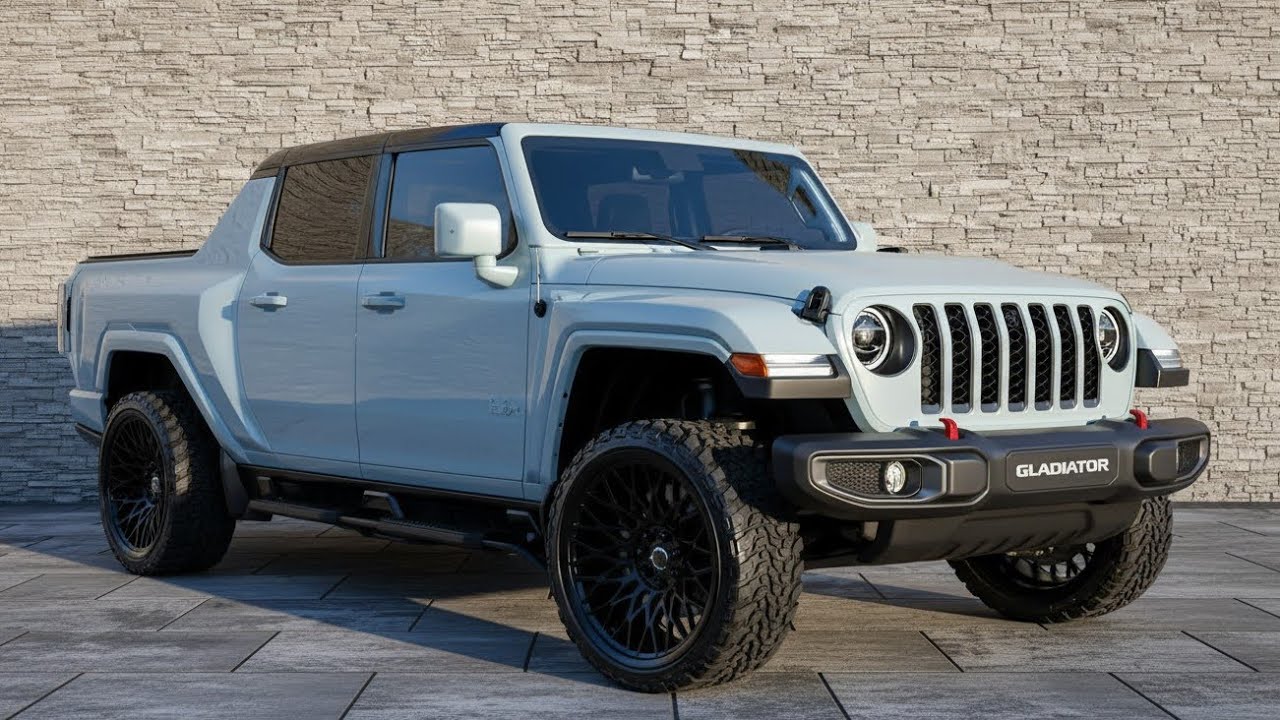 New 2026 Jeep Gladiator Pickup Unveiled Full Review and Features