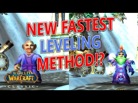 Видео: WoW Classic - New Fastest Leveling Method!? Mage Leveling Challenge!