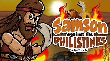 Samson against the Philistines | Animated Bible Stories | My First Bible | 46