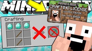 If You Couldn't CRAFT Without a CRAFTING LICENSE | Minecraft If You Couldn't CRAFT Without a CRAFTING LICENSE | Minecraft