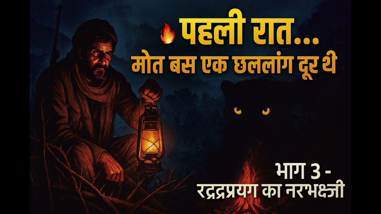 (Bed time stories) रुद्रप्रयाग का शिकारी: भय की पहली रात | Jim Corbett की सच्ची कहानी