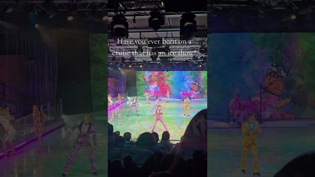 ice show on a cruise