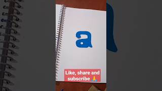 How to cut small letter 'a'#paper cutting art#shorts@vijaylaxminart1646