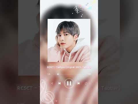 TXT Taehyun RESET Cover (Original: SINCE, Tabber) 🌟 Weverse Post 211214
