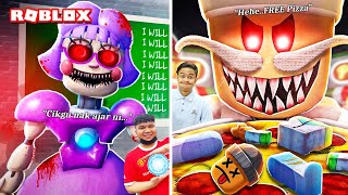 OOHAMI & UKILLER DIHANTU OLEH 🤖CIKGU ROBOT & PAPA PIZZA'S!🍕 - Roblox (Malaysia)