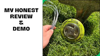 Stihl AutoCut C 26-2 REVIEW & How To Load Trimmer Head Line