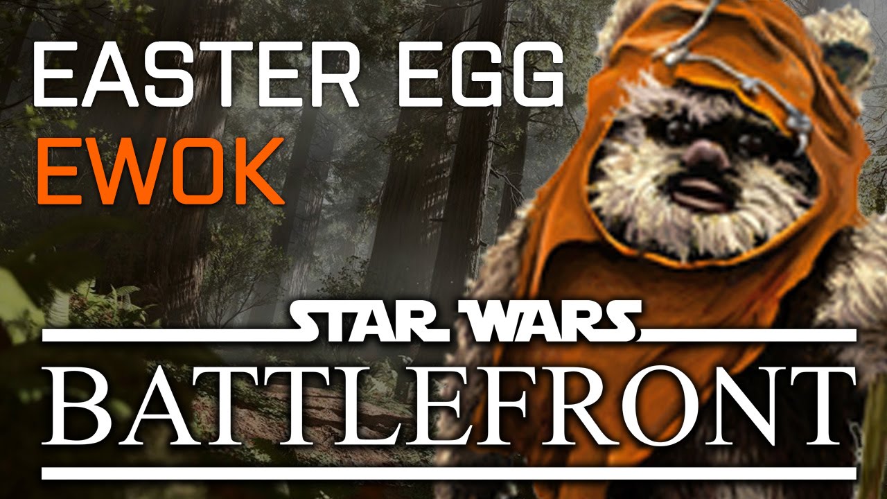 EWOK EASTER EGG on Endor ★ Star Wars BattleFront