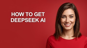 How to Get Deepseek Ai - AshleyHowTo