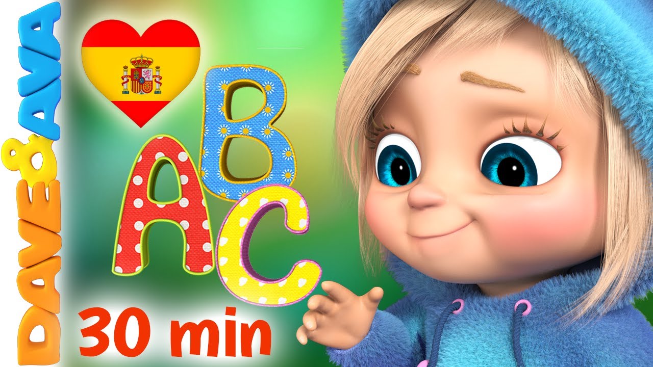😄 Dos Pajaritos - Canciones Infantiles | Canción del ABC | Dave and Ava ...