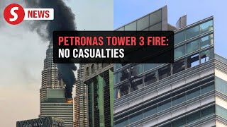 Fire breaks out at PETRONAS Tower 3