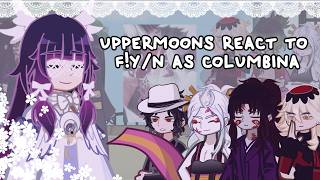 Uppermoons React To F!Y/N As Columbina // 🇷🇺/🇺🇸 // Gacha React