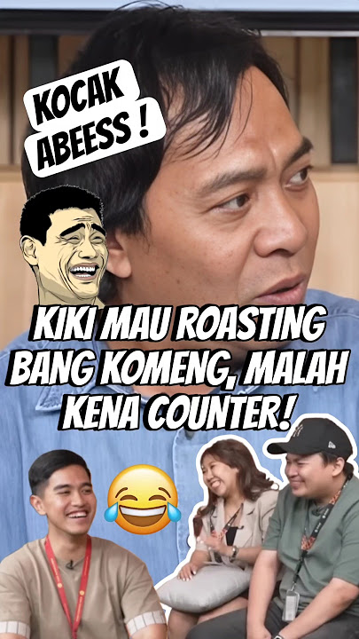 KOCAK⁉️ Raja Lawak Dilawan, Kiki Jadi Kena Roasting Balik #lucu #komedi #kocak #komeng #kiki