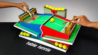 DIY Amazing Table Tennis Multiplayer Game From Cardboard screenshot 4