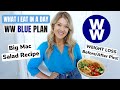 What I Eat in a Day | WW Blue Plan | Weight Watchers 2020 | Before and After Pictures