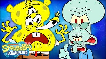Every Copycat Character Mash-up in Bikini Bottom 🧽⭐️ | SpongeBob