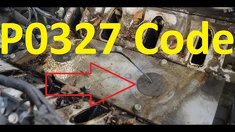 Causes and Fixes P0327 Code: Knock Sensor 1 Circuit Low Input (Bank 1 or Single Sensor)