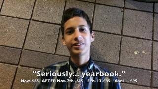 What about the YEARBOOK?