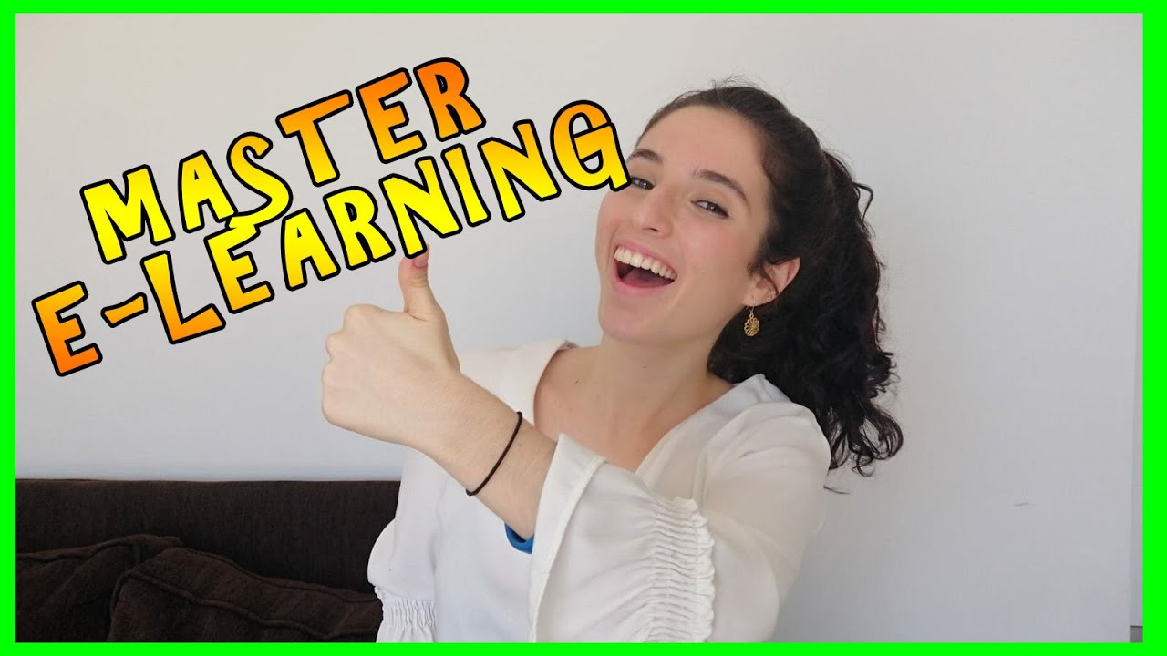 👍👍 ¿QUÉ es el MASTER E-LEARNING? 🤯🤯 | analapedagoga - YouTube