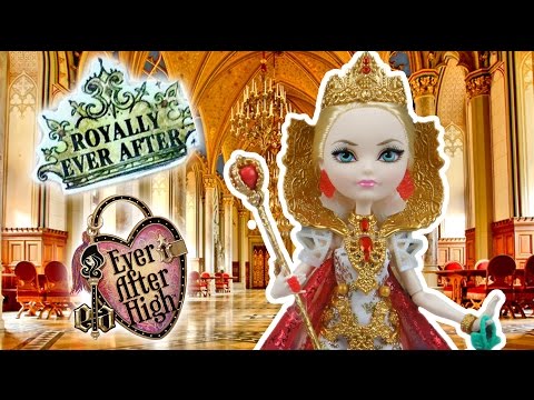 Ever After High Doll Royally Ever After Apple White - Rare - Rooted Lashes