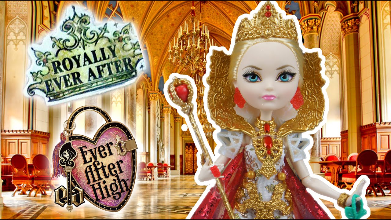 Ever After High Doll Royally Ever After Apple White - Rare - Rooted Lashes