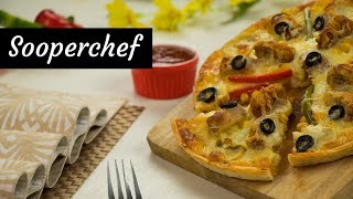 Flatbread Pizza Recipe By SooperChef