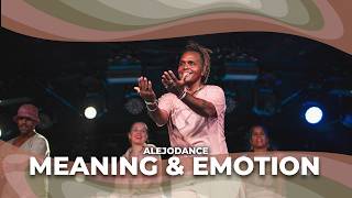 MEANING & EMOTION. -  choreography