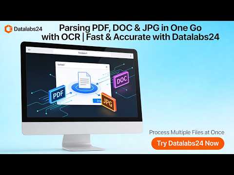Upload Anything. Parse Everything. (Multi-File OCR)