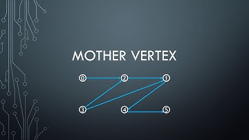 Coding Interview Problem - Mother Vertex