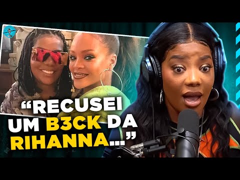 O DIA QUE A LUDMILLA CONHECEU A RIHANNA 😱