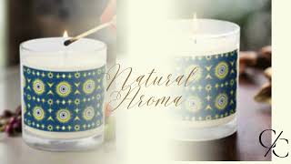 Elevate Your Space with Our Eco-Friendly Navy Soy Wax Candle