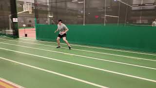 Reverse Lateral Shuffle Sprint