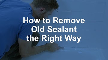 How to Remove Old Caulk or Sealant The Right Way