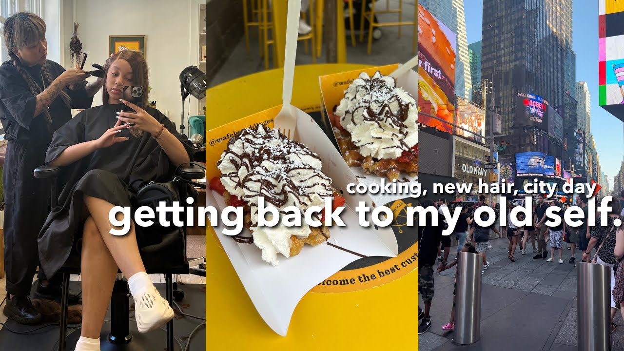 пытаюсь вернуться к себе прежней | новые волосы, кулинария, десерт в Нью-Йорке