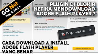 PLUGIN BLOCKED? INI DIA CARA DOWNLOAD ADOBE FLASH PLAYER YANG BENAR DI WEB RESMI screenshot 5