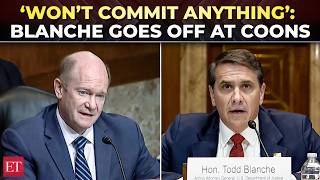 ‘Can you commit Trump family gets nothing?’ Coons corners Blanche over DOJ’s $1.8 b ‘slush fund’