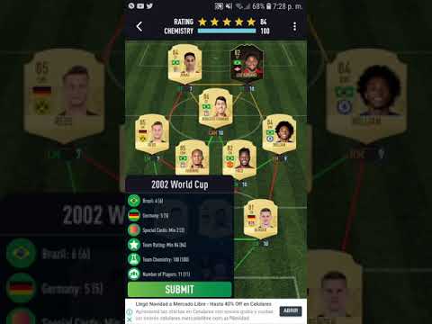 SBC "2002 WORLD CUP" RONALDINHO // FUT DRAFT 19 PACYBITS ...